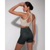 imageODODOS Womens Tummy Control Yoga Shorts 20 with Pockets High Waist Athletic Workout Shorts5quot  8quot  10quot InseamBlack Dot