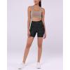 imageODODOS Womens Tummy Control Yoga Shorts 20 with Pockets High Waist Athletic Workout Shorts5quot  8quot  10quot InseamCamo Dark Gray