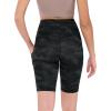 imageODODOS Womens Tummy Control Yoga Shorts 20 with Pockets High Waist Athletic Workout Shorts5quot  8quot  10quot InseamCamo Dark Gray