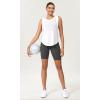 imageODODOS Womens Tummy Control Yoga Shorts 20 with Pockets High Waist Athletic Workout Shorts5quot  8quot  10quot InseamCharcoal