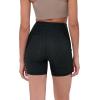 imageODODOS Womens Tummy Control Yoga Shorts 20 with Pockets High Waist Athletic Workout Shorts5quot  8quot  10quot InseamCharcoal Leopard