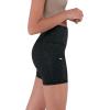 imageODODOS Womens Tummy Control Yoga Shorts 20 with Pockets High Waist Athletic Workout Shorts5quot  8quot  10quot InseamCharcoal Leopard