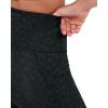 imageODODOS Womens Tummy Control Yoga Shorts 20 with Pockets High Waist Athletic Workout Shorts5quot  8quot  10quot InseamCharcoal Leopard