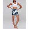 imageODODOS Womens Tummy Control Yoga Shorts 20 with Pockets High Waist Athletic Workout Shorts5quot  8quot  10quot InseamCrosstalk Navy