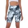 imageODODOS Womens Tummy Control Yoga Shorts 20 with Pockets High Waist Athletic Workout Shorts5quot  8quot  10quot InseamCrosstalk Navy