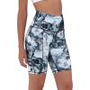 imageODODOS Womens Tummy Control Yoga Shorts 20 with Pockets High Waist Athletic Workout Shorts5quot  8quot  10quot InseamCrosstalk Navy