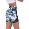 imageODODOS Womens Tummy Control Yoga Shorts 20 with Pockets High Waist Athletic Workout Shorts5quot  8quot  10quot InseamCrosstalk Navy