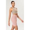 imageODODOS Womens Tummy Control Yoga Shorts 20 with Pockets High Waist Athletic Workout Shorts5quot  8quot  10quot InseamDusty Pink