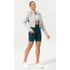 imageODODOS Womens Tummy Control Yoga Shorts 20 with Pockets High Waist Athletic Workout Shorts5quot  8quot  10quot InseamForest Teal
