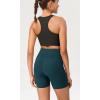 imageODODOS Womens Tummy Control Yoga Shorts 20 with Pockets High Waist Athletic Workout Shorts5quot  8quot  10quot InseamForest Teal