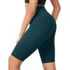imageODODOS Womens Tummy Control Yoga Shorts 20 with Pockets High Waist Athletic Workout Shorts5quot  8quot  10quot InseamForest Teal