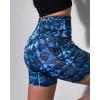 imageODODOS Womens Tummy Control Yoga Shorts 20 with Pockets High Waist Athletic Workout Shorts5quot  8quot  10quot InseamIndigo