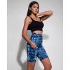 imageODODOS Womens Tummy Control Yoga Shorts 20 with Pockets High Waist Athletic Workout Shorts5quot  8quot  10quot InseamIndigo