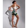 imageODODOS Womens Tummy Control Yoga Shorts 20 with Pockets High Waist Athletic Workout Shorts5quot  8quot  10quot InseamTropical Flower