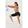 imageODODOS Womens Tummy Control Yoga Shorts 20 with Pockets High Waist Athletic Workout Shorts5quot  8quot  10quot InseamWave Black