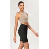 imageODODOS Womens Tummy Control Yoga Shorts 20 with Pockets High Waist Athletic Workout Shorts5quot  8quot  10quot InseamWave Black