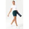 imageODODOS Womens Tummy Control Yoga Shorts 20 with Pockets High Waist Athletic Workout Shorts5quot  8quot  10quot InseamWave Forest Teal