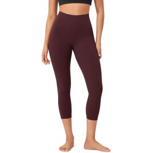 imageODODOS ODCLOUD Buttery Soft Lounge Yoga Leggings for Women 23quot  25quot 28quot High Waist Yoga PantsBurgundy