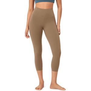 imageODODOS ODCLOUD Buttery Soft Lounge Yoga Leggings for Women 23quot  25quot 28quot High Waist Yoga PantsLight Brown