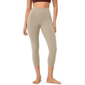 imageODODOS ODCLOUD Buttery Soft Lounge Yoga Leggings for Women 23quot  25quot 28quot High Waist Yoga PantsShaker Beige