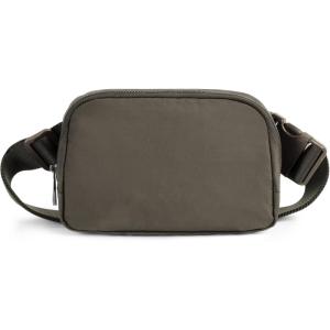 imageODODOS Unisex Mini Belt Bag with Adjustable Strap Small Fanny Pack for Workout Running Traveling Hiking IvoryTurkish Coffee