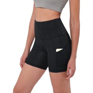 imageODODOS Womens Tummy Control Yoga Shorts 20 with Pockets High Waist Athletic Workout Shorts5quot  8quot  10quot InseamNight Rain