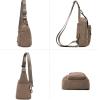 imageODODOS Daily Sling Bag with Adjustable Straps Crossbody Chest Bag Lightweight Small Backpack for Casual Traveling HikingField