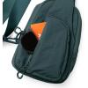 imageODODOS Daily Sling Bag with Adjustable Straps Crossbody Chest Bag Lightweight Small Backpack for Casual Traveling HikingSea Moss