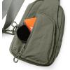 imageODODOS Daily Sling Bag with Adjustable Straps Crossbody Chest Bag Lightweight Small Backpack for Casual Traveling HikingTarmac