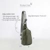 imageODODOS Daily Sling Bag with Adjustable Straps Crossbody Chest Bag Lightweight Small Backpack for Casual Traveling HikingTarmac