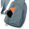 imageODODOS Daily Sling Bag with Adjustable Straps Crossbody Chest Bag Lightweight Small Backpack for Casual Traveling HikingTeal Blue