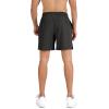 imageODODOS Mens Athletic Shorts with Pockets 5quot  7quot Inseam Quick Dry Lightweight Workout Gym Running ShortsBlack