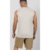 imageODODOS Mens Quick Dry Athletic Tank Tops UPF 50 Sun Protection SPF Workout Sleeveless Muscle ShirtsBeige