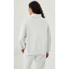 imageODODOS Modal Soft Split Hem Turtleneck Sweatshirts for Women Long Sleeve Casual Pullover TopFrosted Mint
