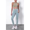 imageODODOS ODTHERMAL Womens Fleece Lined Yoga Pants with Pockets  25quot  28quot High Waisted Warm Workout LeggingsChambray