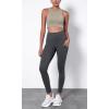 imageODODOS ODTHERMAL Womens Fleece Lined Yoga Pants with Pockets  25quot  28quot High Waisted Warm Workout LeggingsCharcoal