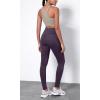imageODODOS ODTHERMAL Womens Fleece Lined Yoga Pants with Pockets  25quot  28quot High Waisted Warm Workout LeggingsDark Purple