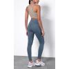 imageODODOS ODTHERMAL Womens Fleece Lined Yoga Pants with Pockets  25quot  28quot High Waisted Warm Workout LeggingsInk Blue