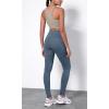 imageODODOS ODTHERMAL Womens Fleece Lined Yoga Pants with Pockets  25quot  28quot High Waisted Warm Workout LeggingsInk Blue