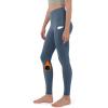 imageODODOS ODTHERMAL Womens Fleece Lined Yoga Pants with Pockets  25quot  28quot High Waisted Warm Workout LeggingsInk Blue