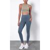 imageODODOS ODTHERMAL Womens Fleece Lined Yoga Pants with Pockets  25quot  28quot High Waisted Warm Workout LeggingsInk Blue