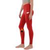 imageODODOS ODTHERMAL Womens Fleece Lined Yoga Pants with Pockets  25quot  28quot High Waisted Warm Workout LeggingsRed