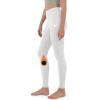 imageODODOS ODTHERMAL Womens Fleece Lined Yoga Pants with Pockets  25quot  28quot High Waisted Warm Workout LeggingsWhite
