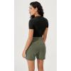 imageODODOS Womens Modal Soft Casual Shorts with Pockets High Waist Comfy Lounge Shorts 5quot InseamDark Sage
