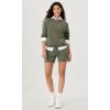 imageODODOS Womens Modal Soft Casual Shorts with Pockets High Waist Comfy Lounge Shorts 5quot InseamDark Sage
