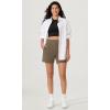 imageODODOS Womens Modal Soft Casual Shorts with Pockets High Waist Comfy Lounge Shorts 5quot InseamEspresso