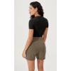 imageODODOS Womens Modal Soft Casual Shorts with Pockets High Waist Comfy Lounge Shorts 5quot InseamEspresso