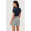 imageODODOS Womens Modal Soft Casual Shorts with Pockets High Waist Comfy Lounge Shorts 5quot InseamGray