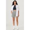 imageODODOS Womens Modal Soft Casual Shorts with Pockets High Waist Comfy Lounge Shorts 5quot InseamGray