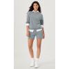 imageODODOS Womens Modal Soft Casual Shorts with Pockets High Waist Comfy Lounge Shorts 5quot InseamGrey Blue